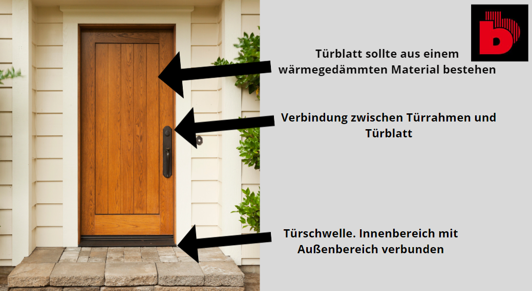 Wärmegedämmte Türen - Energiesparhaustür